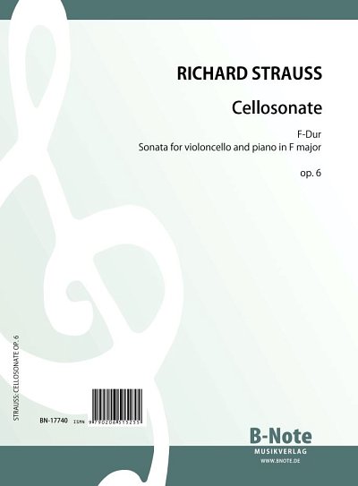 R. Strauss: Cellosonate F-Dur op. 6, VcKlav (KlavpaSt)