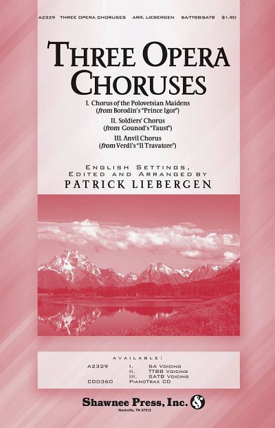 Three Opera Choruses, GchKlav (Chpa)