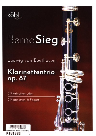 L. v. Beethoven: Klarinettentrio op. 8, 3Klar/2KlarF (Pa+St)