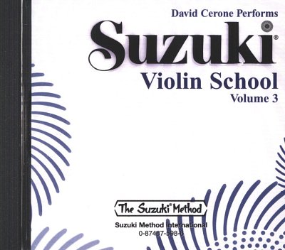 AQ: S. Suzuki: Suzuki Violin School Vol. 3 (CD) (B-Ware)