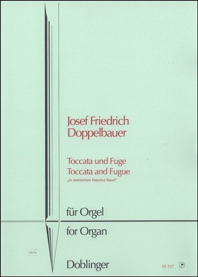 J.F. Doppelbauer: Toccata und Fuge, Org