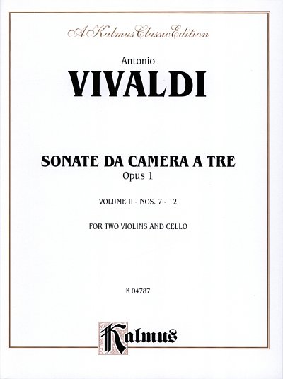 A. Vivaldi: Sonata Da Camera A Tre Op 1 Bd 2 (Sonaten 7-12)