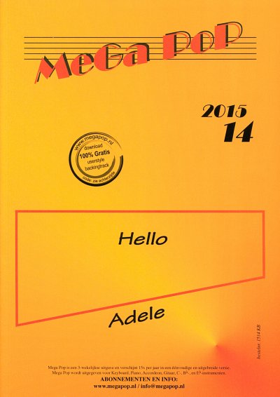 Adele: Hello, Keyb;Ges (EA)