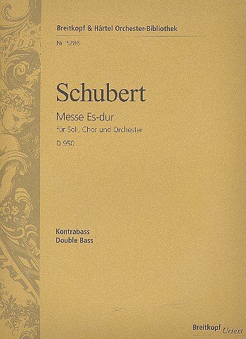 F. Schubert: Messe Es-Dur D 950, 4GesGchOrchO (KB)