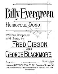 DL: G. Blackmore: Billy Evergreen, GesKlav