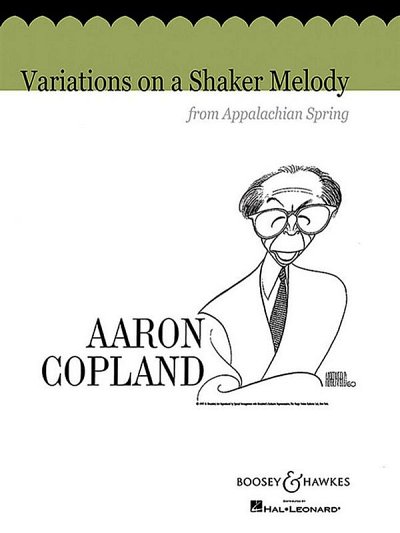 A. Copland: Variations on a Shaker Melody, Blaso (Pa+St)
