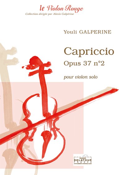 GALPERINE Youli: Capriccio - Opus 37 n°2 für Violine
