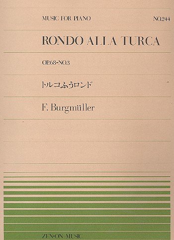 F. Burgmüller: Rondo alla Turca op. 68/3 244, Klav