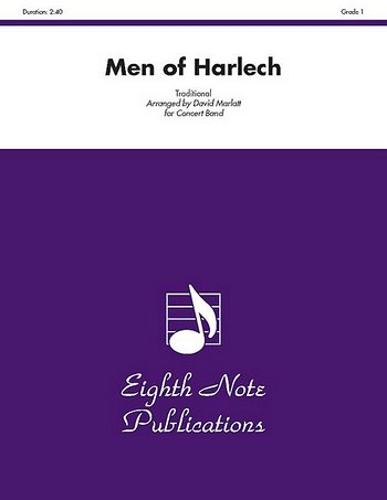 D. Marlatt: Men of Harlech, Blaso (Pa+St)