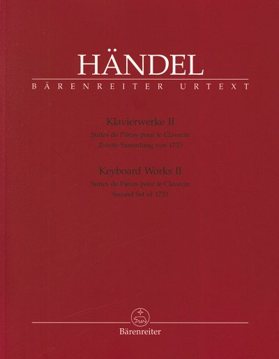 G.F. Händel: Klavierwerke 2 HWV 434-442, Klav/Cemb
