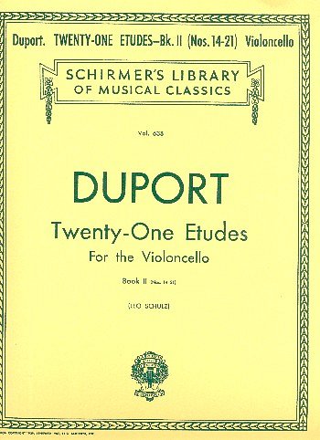 J. Duport: 21 Etudes - Book 2, Vc