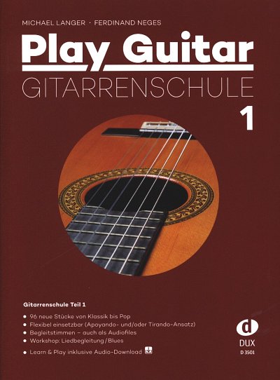 M. Langer: Play Guitar - Gitarrenschule 1, Git (+OnlAu)