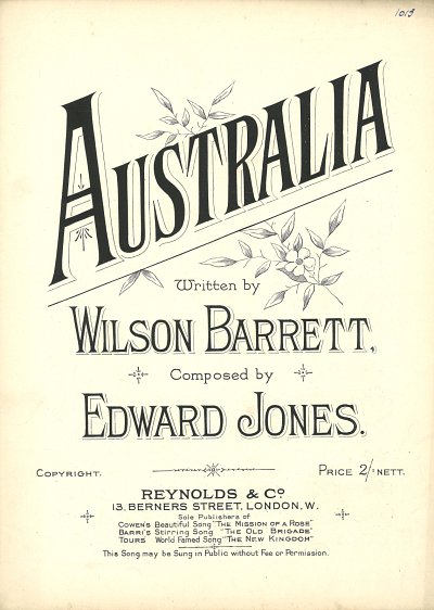E. Jones et al.: Australia