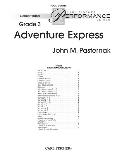 J.M. Pasternak: Adventure Express , Blaso (Part.)
