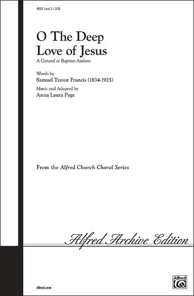 A.L. Page: O the Deep Love of Jesus, Gch;Klav (Chpa)