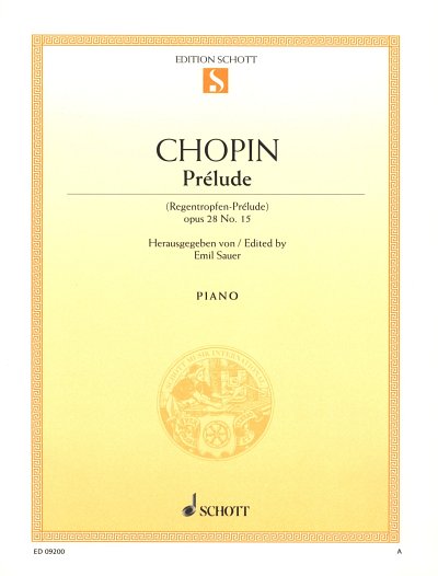 F. Chopin: Prélude  Des-Dur op. 28/15, Klav