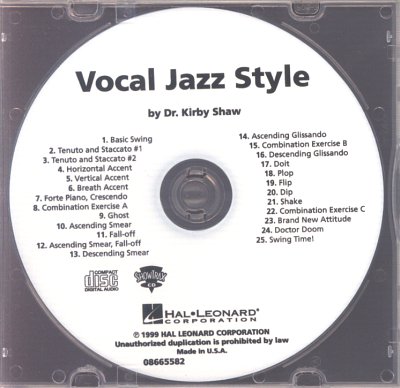 K. Shaw: Vocal Jazz Style (2nd Ed.), GchKlav (CD)