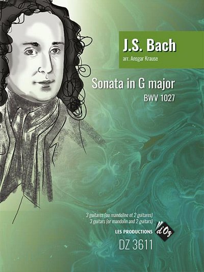AQ: J.S. Bach: Sonate G-Dur BWV 1027, 3Git (Pa+St) (B-Ware)