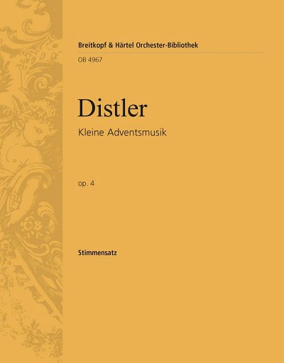 H. Distler: Kleine Adventsmusik Op 4