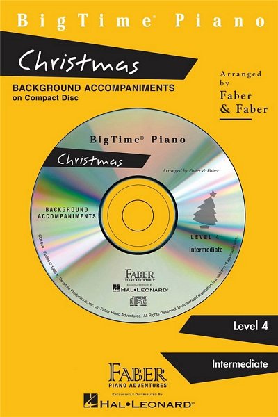 BigTime Piano Christmas Level 4 CD, Klav (CD)