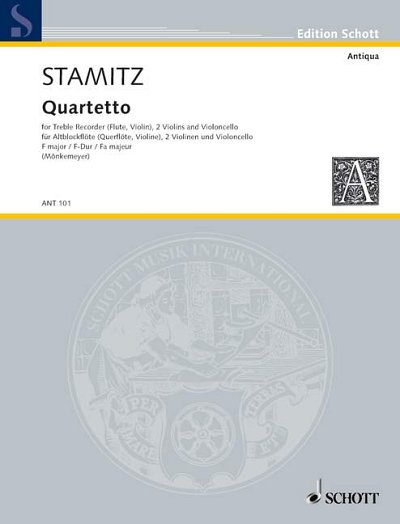 DL: C. Stamitz: Quartetto F-Dur (Pa+St)
