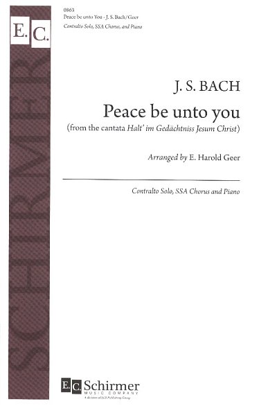J.S. Bach: Cantata 67: Peace Be Unto You