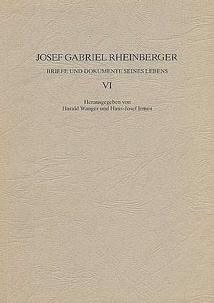 J. Rheinberger: Briefe und Dokumente seines Lebens IV (Bu)