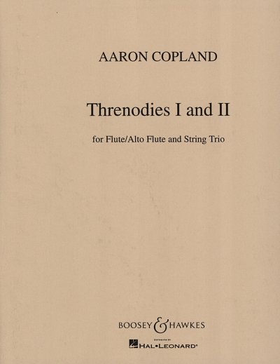 A. Copland: Threnodies I & II (Pa+St)