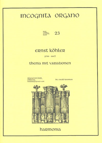 Incognita Organo 23 - Thema mit Variationen, Org