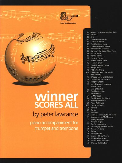 Winner Scores All - Piano Acc for Trumpet/Trombone