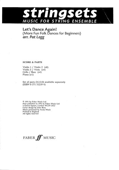 P. Legg: Let's Dance Again!, Stro (Part.)