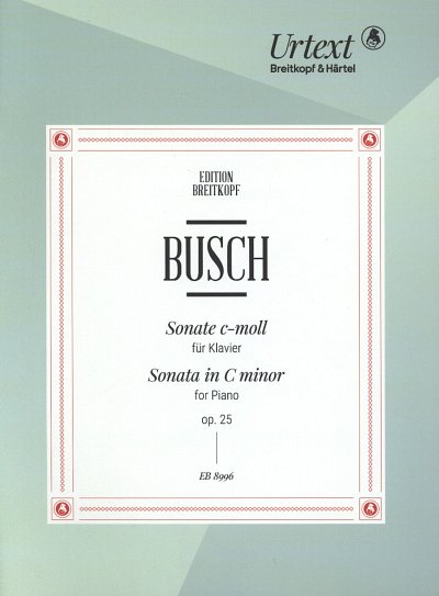 A. Busch: Sonate c-Moll op. 25