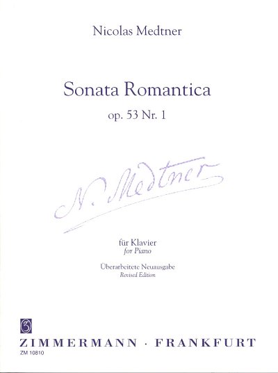 AQ: N. Medtner: Sonate Romantica Op 53/1 (B-Ware)