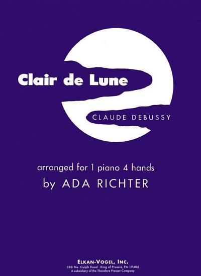 C. Debussy: Claire De Lune, Klav (Sppa)
