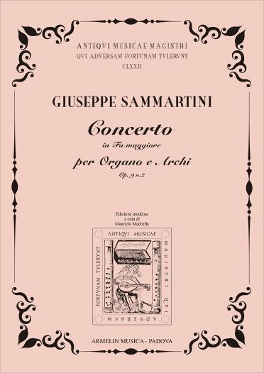 G. Sammartini: Concerto In Fa Magg, OrgOrch (Pa+St)