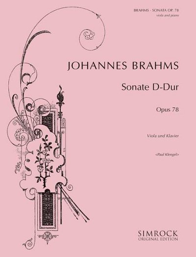 J. Brahms: Sonate D-Dur op. 78