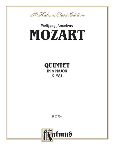 W.A. Mozart: Quintet, K. 581 (Bu)