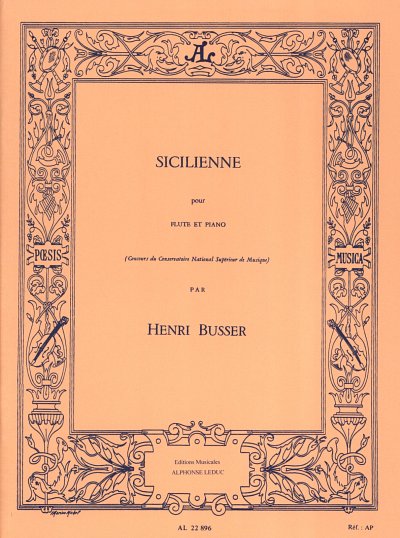 H. Büsser: Sicilienne, FlKlav (KlavpaSt)