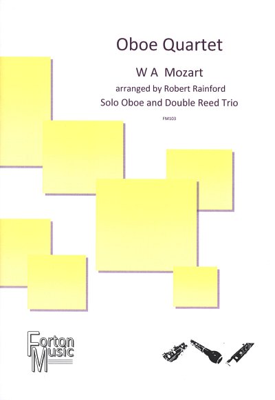 W.A. Mozart: Oboe Quartet, 2ObEhFag (Pa+St)