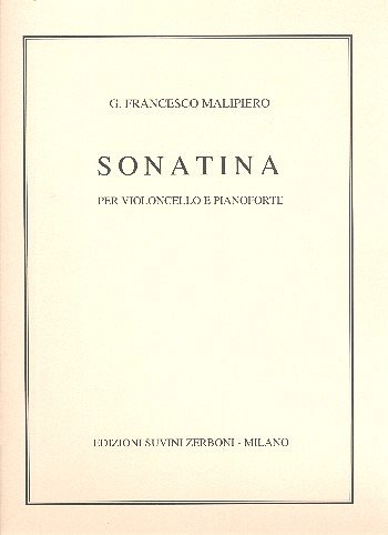 G.F. Malipiero: Sonatina (1942) Per Violoncello E Pianoforte (15)