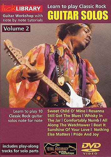 Learn To Play Classic Rock Guitar Solos Volume 2, Git (DVD)