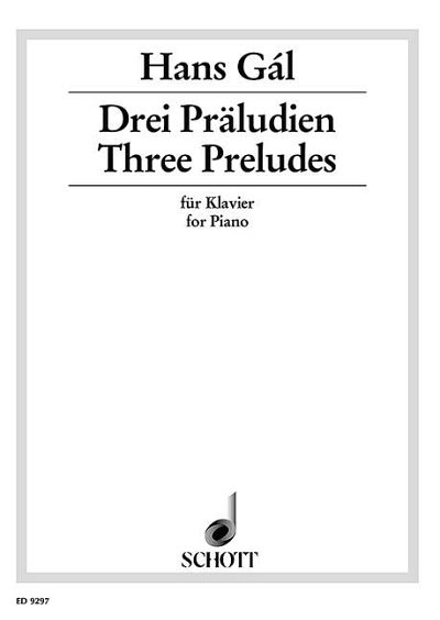 DL: H. Gál: Drei Präludien, Klav
