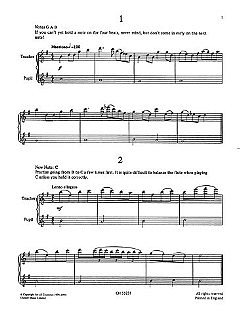 G. Lyons: Set Two Flute Duets For Teacher And Pupil Volume 1
