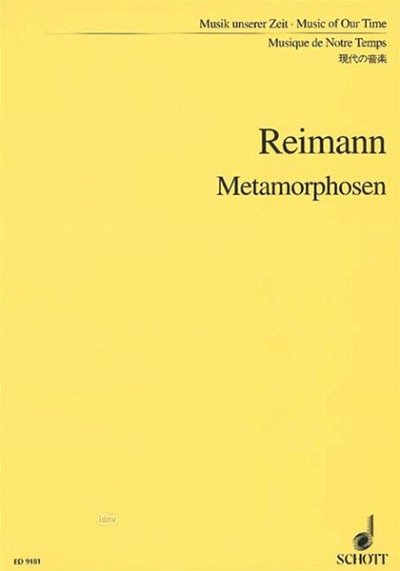 A. Reimann: Metamorphosen  (Stp)