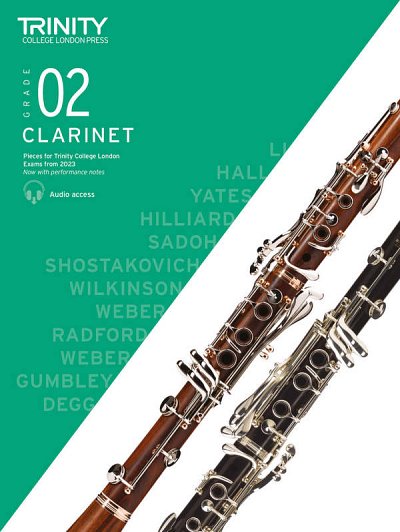 Clarinet Exam Pieces 2023 Grade 2 , Klar (+OnlAudio)