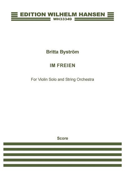 B. Byström: Im Freien (Part.)