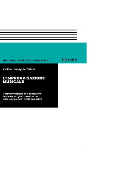 V.H. de Gainza: Improvvisazione Musicale