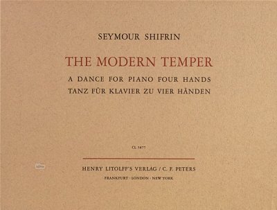 Shifrin Seymour: The modern Temper (1959)