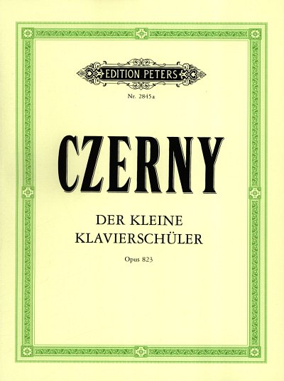 C. Czerny: Der kleine Klavierschüler op. 823, Klav