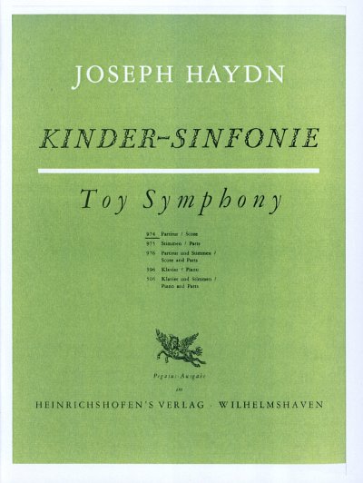 J. Haydn: Kindersinfonie, Stro (Part.)